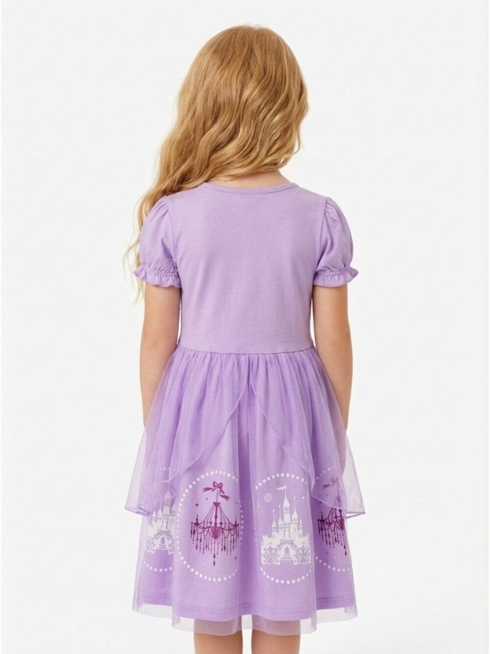 Girls Sofia Inspired Princess Dress - Picture 2 of 2
